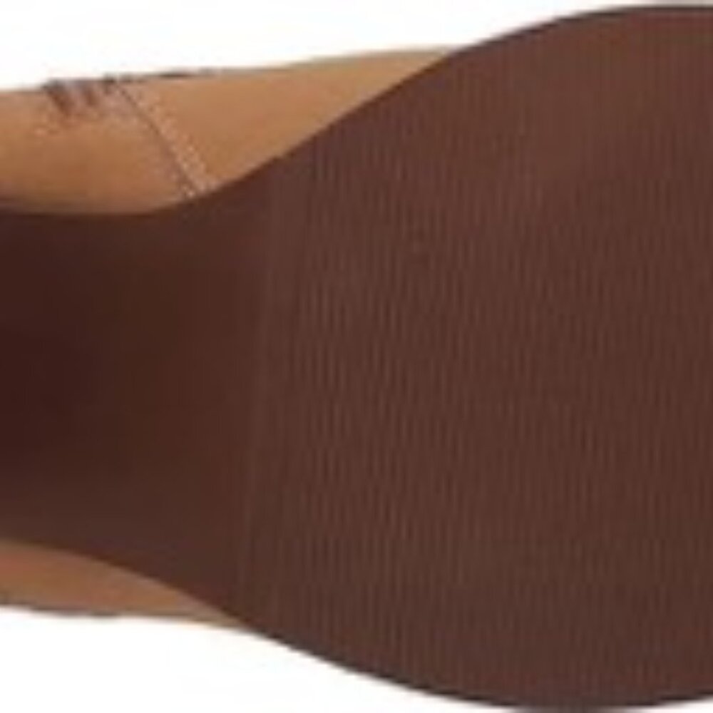 XOXO Women's Maddie Fashion Heeled Ankle Boot, Beige, Size 5 - Picture 7 of 7